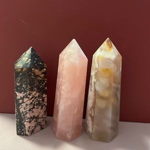 ****Three crystal towers